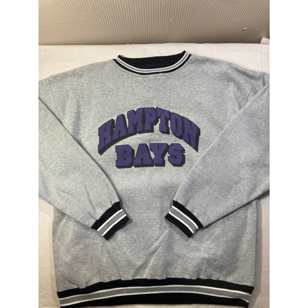 BAC Premier Hampton Bays‎ Mens Grey Crewneck Sweatshirt Size XL